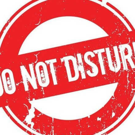 Do not disturb